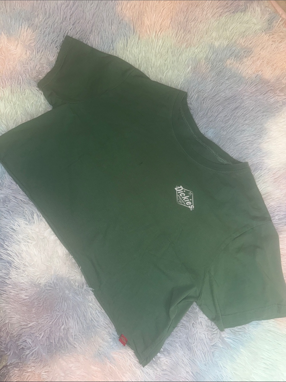 Dickies Dark Green cropped Tee